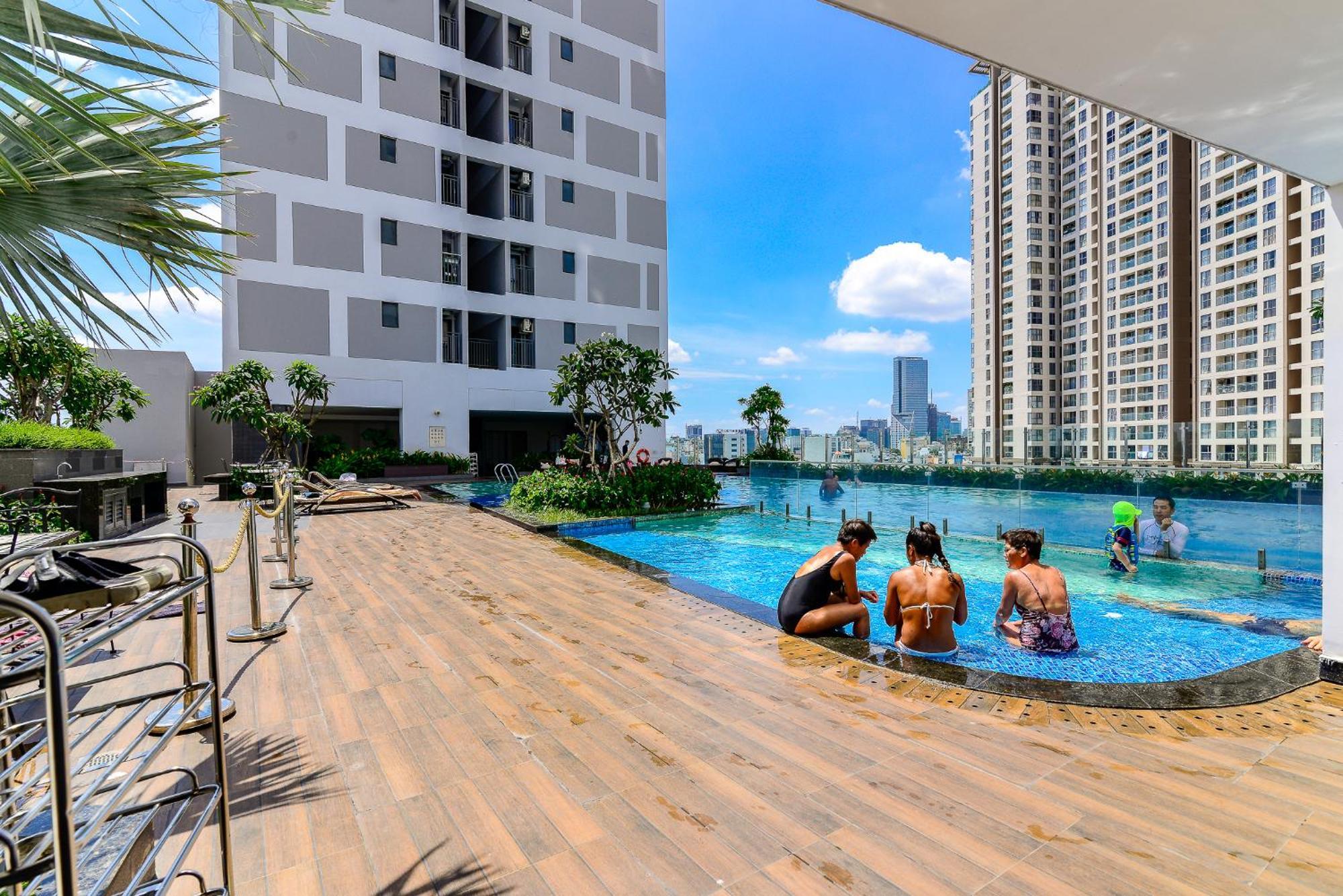 Saigon Banhada - Rivergate - Infinity Pool Ho Či Minovo Město Exteriér fotografie